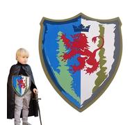 Medieval Foam Toy Shield - Soft Play Knight Costume Accessory, Lightweight Gear, Safety Combat Prop, Protezione Armament, Dragon Design Plate, Party Favor | for Boys