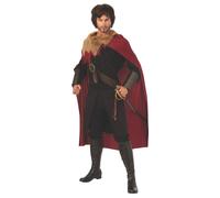 MEDIEVAL KING - FANCY DRESS COSTUME (SIZE: XL) Men's Costumes NUOVO