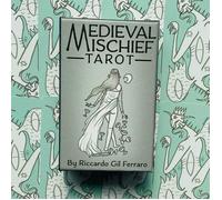 MEDIEVAL Medieval Mischief Mazzo Tarot 78 Carte US Games Systems Manuale Nuovo