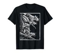 Medieval Rats | Goblincore Grunge Crowcore Crust Punk Goth Maglietta