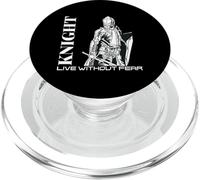 Medieval Renaissance Knight Live Without Fear Warrior PopSockets PopGrip per MagSafe