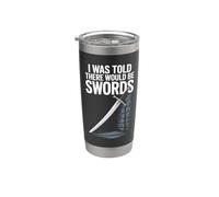 Medieval Times Mi è stato detto che ci sarebbero state spade Bicchiere termico in acciaio inox doppia parete