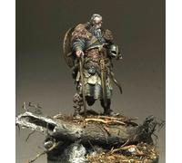 medieval warrior in high quality resin 75mm