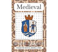Medieval Word Search Puzzle Book: Word Search Puzzles with Easy to Read Print about Chivalry, Middle Ages, Jousting and more | 6 x 9 inches, 120 Pages ... . Gift for Vacation, Holidays and Relaxation