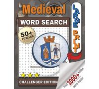 Medieval Word Search Puzzle Book: Word Searches with Easy to Read Print about Knights, Castles, Swords, and More | 8x10 inches, 83 pages | 50+ ... Seniors / Vacations, Holidays, and Free Times