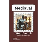 Medieval Word Search Puzzle Book: Word Searches with easy to Read Print about Medieval Times, Castles, Knights and More 6x9 inches, 110 pages, 50+ ... Gift for Vacations, Holidays and Free Times