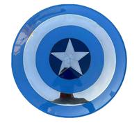 Medievale Avengers Scudo Captain America Blu Finire 61cm Metallo Rotondo Shield