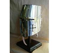Medievale Cavaliere Templare Crusader Casco Sca Great Casco Armor Knight Casco
