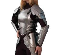 Medievale Cavalieri Femminili Armatura Fantasia Indossabile Costume Storico Signora Corazza Principessa Armatura tuta corpo Rievocazione SCA LARP Cosplay Guerriero Acciaio Donne Armatura Halloween