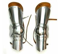 Medievale Gamba Armor Gotico Gamba Greave Facile Da Indossare Battle Pronto Set