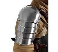 Medievale Knight Armor Larp Warrior Paio Di Spallacci Set Facili da Indossare