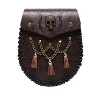 medievale, medievale | Portamonete in pelle PU | Porta telefono, borsa da cintura portatile, migliora il tuo cosplay rinascimentale di Halloween