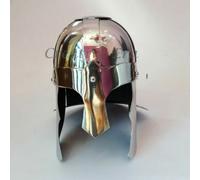 Medievale Norman Nasale Casco Antico Armor Acciaio Viking Casco