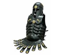Medievale Torace Armatura Romana Leonida Spartan indossabile Casco Torace Giacca Ferro Acciaio Pettorale Cavaliere Corazza LARP Guerriero Pettorale Armatura piastra petto costume cosplay