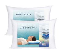 Mediflow 5205 Il Cuscino D'Acqua Originale In Confezione Doppia 50X70 Cm, Bianco
