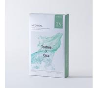 Mediheal Derma Synergy Wrapping Mask (Tea Tree X Cica) | 10 fogli | Lenitivo e