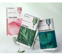 Mediheal Essential Sheet Mask Set Teatree Collagen Madecassoside Lenitivo 30ea