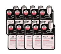 MEDIHEAL HDP Pore Stamping Black Mask Pack EX 10 fogli