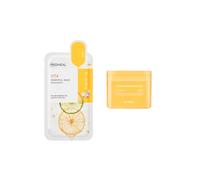 Mediheal - Vitamide Brightening Pad - 100ea + Vita Essential Mask - 10pcs Set