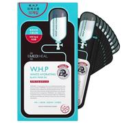W.H.P Maschera idratante - Maschera viso di Medilheal, idratante - rivitalizzante - pelle liscia - maschera nera (nero) - estratti di bacche di acai - Ceramide - Arbutin - Niacina
