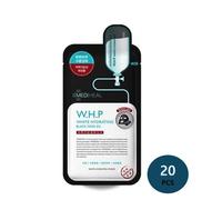 MEDIHEAL W.H.P White Hydrating Black Mask Sheet EX? 25 ml x 20 fogli? Illumina