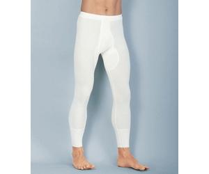 MEDIMA CALZAMAGLIA LANA ANGORA 20% uomo M1027 mutande con gamba lunga BIANCO