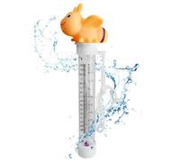 Medimento Della Piscina Galleggiante, Strumenti Di Test Di Temperatura Schermo A Doppia , Calibro Di Temperatura Del Cartone Animato Galleggiante Per Vasca Da Bagno Acquari Pesci