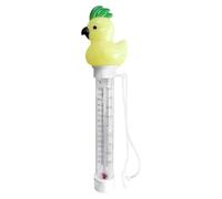 Medimento Della Piscina Galleggiante, Strumenti Di Test Di Temperatura Schermo A Doppia , Calibro Di Temperatura Del Cartone Animato Galleggiante Per Vasca Da Bagno Acquari Pesci