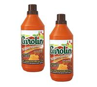 Medio Carolin parquet pulizia effetto e Carnauba, 1 l, 2 pcs