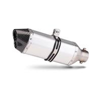 Medio Tubo Scarico Compatibile Con Aprilia Per GPR250R Silenziatore Di Scarico Per Moto Tubo Di Scarico Universale Per Moto Da 51 Mm Modifica