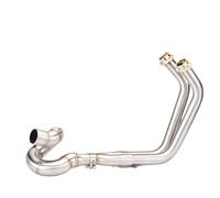 Medio Tubo Scarico Compatibile Con Per Ninja650 Per Z650 Moto Scarico Slip On Tubo Di Collegamento Anteriore Per Collegare Il Tubo Di Scarico Della Motocicletta