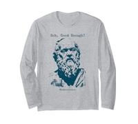 Mediocrate Eeh Filosofia Abbastanza Buona e Divertente Maglia a Manica