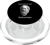 Mediocrate: Meh, Questo farà - Lazy Greek Logic Sloth Wisdom PopSockets PopGrip per MagSafe