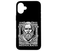 Mediocrate Socrate Classici greci filosofo mediocre Custodia per iPhone 16 Plus