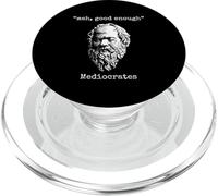 Mediocrates: Meh, Abbastanza buono - Lazy Logic Sloth Wisdom Meme PopSockets PopGrip per MagSafe