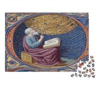 Medioevo Style, Il filosofo solitario Puzzle Sostenibili Con Motivi Per Adulti Da Gioco in Legno Di Alta Qualità 1000pcs (75x50cm)
