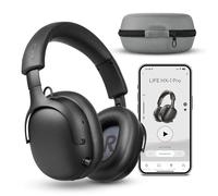 MEDION cuffie Over Ear HX-1 Pro (wireless, cancellazione attiva del rumore ibrida ANC, Bluetooth 6.0, 7+1 preset EQ, fino a 190 h di autonomia, protezione dagli spruzzi IPX4), antracite urbano