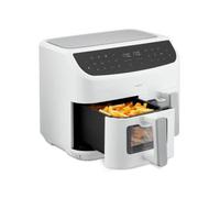 Friggitrice per aria calda - Medion - P20 XXL Twin - 2600 W - 2 cestini - 9 programmi - Bianco