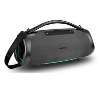 MEDION Altoparlante Bluetooth P61768 LIFE, 100W RMS, 30h batteria, IPX7, RGB, Powerbank, Grigio