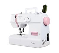 MEDION Macchina da cucire SM70, 70 W, 12 punti diversi, Rosa | Luce LED, lunghezza punto regolabile, retromarcia, tagliafilo, perfetta per principianti, MD11179
