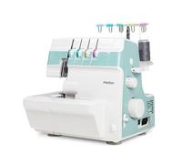 MEDION Macchina per cucire SO90 (elettrica, 90 watt, luce LED, taglio a una passata, numerosi accessori, MD19169) turchese