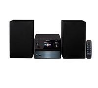 MEDION P64014 Micro Audio System - Impianto compatto (DAB+, lettore CD, radio PLL FM, Bluetooth, porta USB, AUX), titanio