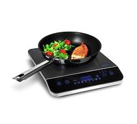 MEDION Piano cottura a induzione / 2000 watt/intervallo di temperatura 60-240°C / 8 programmi automatici / 10 livelli di potenza/display LED/MD 17595 / nero