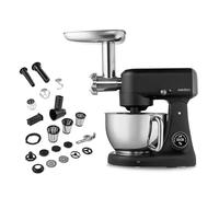 MEDION Robot da cucina con tritacarne (800 watt, motore a corrente continua, vaschetta in acciaio inox da 4,6 litri, risparmio energetico, ultra-silenzioso, display digitale a sensore touch