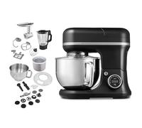 MEDION Robot da cucina universale 4 in 1 (1.200 watt, 8 livelli, miscelazione, impastamento, mescolamento, tritacarne, vaschetta per gelato per la preparazione di gelato, display digitale