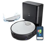 MEDION Robot hoover X50 SW - con stazione di aspirazione - funzione di spazzamento - navigazione laser - 8.000 Pa - Bianco - Nouvo