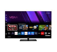 MEDION TV 43 pollici (107 cm) Smart TV (Dolby Vision HDR, VIDAA Store, DVB-T2 HD, DVB-C, DVB-S2, HEVC, Prime Video, Disney+, DAZN, Paramount+, HbbTV, PVR, Bluetooth, MD 843300)