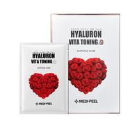 MEDIPEEL Hyaluron Vita Toning Ampolle Mask 30 ml x 10 pezzi - Korea Cosmetics