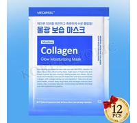 MEDIPEEL Mooltox Collagen Glow Moisturizing Mask 30 ml x 12EA Hydrating K-Beauty