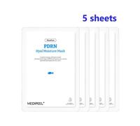 MEDIPEEL + Mooltox PDRN Hyal Moisture Mask 25 ml x 5ea K-Beauty